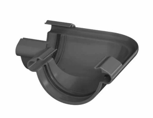 Угол желоба ТЕХНОНИКОЛЬ МАКСИ 152/100, 90°, графитово-серый