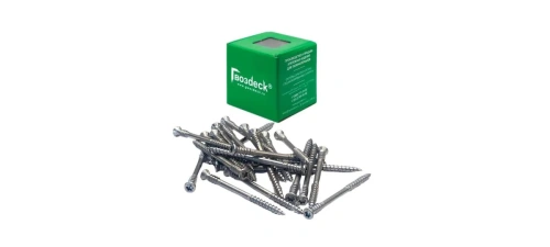 Саморез для террасной доски Гвозdeck HR Torx25 потайной 5,0х70, нержавеющая сталь А2, 100 шт