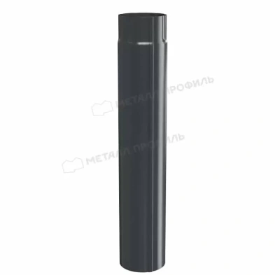 Труба водосточная Металл Профиль Foramina круглого сечения D=100х3000 ПЛД-02 0,5 RAL 7024