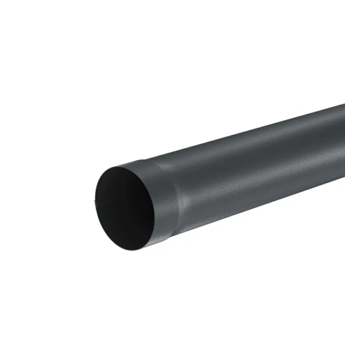 Труба водосточная AQUASYSTEM Система 90/125 1000 PU Matt RAL 7024