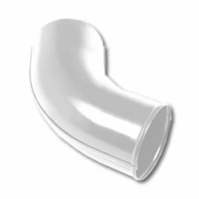 Колено сливное Металл Профиль Foramina круглого сечения D=100 Solano PL-double RAL 9010