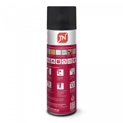 Эмаль аэрозольная ТЕХНОНИКОЛЬ черная матовая 9005М