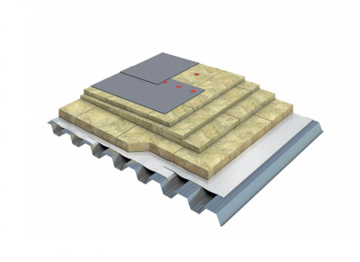 Плита минераловатная ТЕХНОНИКОЛЬ Техноруф В Проф 1200х600х50 мм, 4 шт