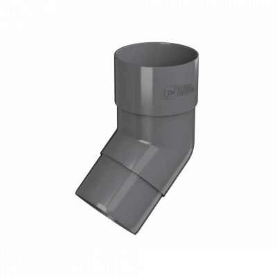 Колено трубы ТЕХНОНИКОЛЬ 125/82, 108°, серый