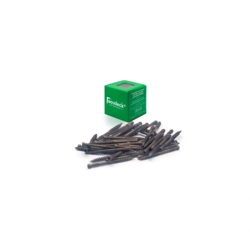 Саморез для террасной доски Гвозdeck Torx15 потайной окрашенный 5,0х60, 100 шт