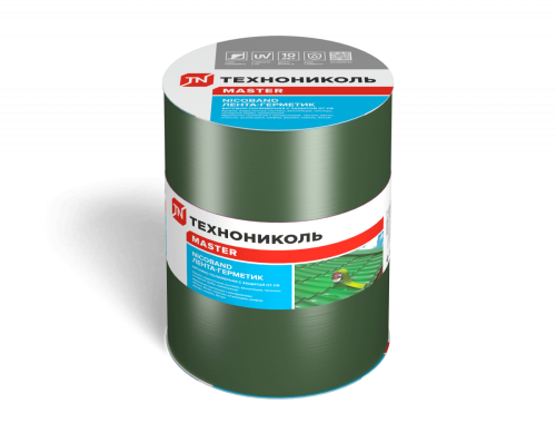 Лента самоклеящаяся Nicoband, 10 м х 20 см, зелёный