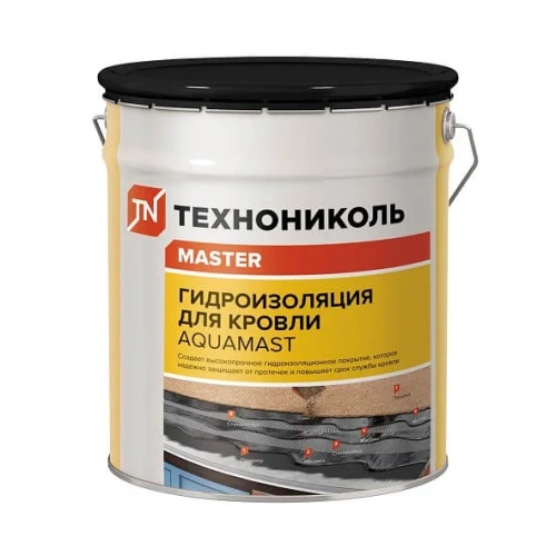 Мастика битумно-резиновая ТЕХНОНИКОЛЬ AquaMast, 18 кг
