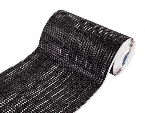 Лента гофрированная LUXARD для примыканий F-2 черный