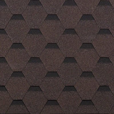 Гибкая черепица ТЕХНОНИКОЛЬ SHINGLAS Кадриль, Финик