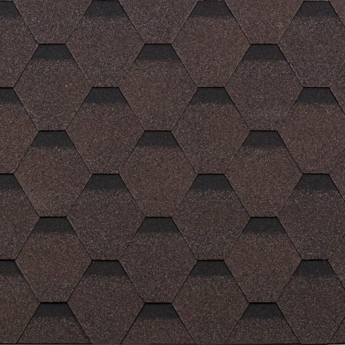 Гибкая черепица ТЕХНОНИКОЛЬ SHINGLAS Кадриль, Финик