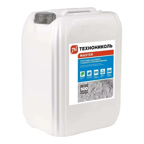 Грунтовка глубокого проникновения AQUAMAST, канистра 10 кг