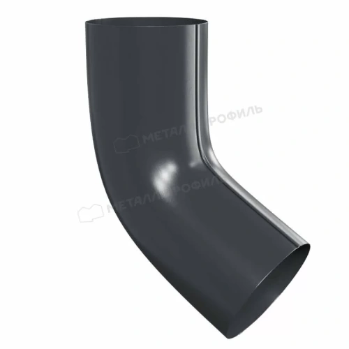 Колено трубы Металл Профиль Foramina D=100 PL-double RAL 7024