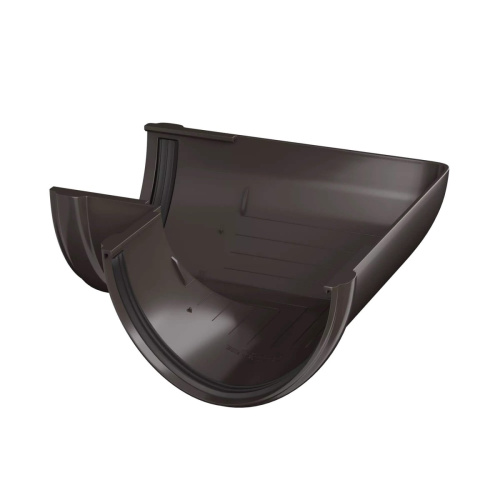 Угол желоба ТЕХНОНИКОЛЬ 125/82, 90°, темно-коричневый