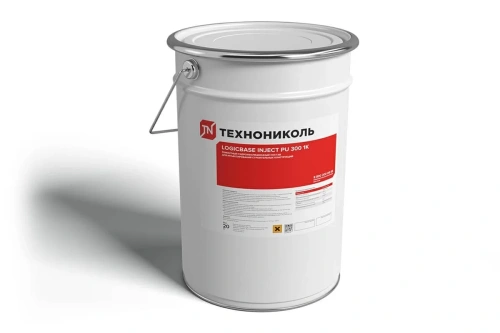 Смола полиуретановая ТЕХНОНИКОЛЬ Logicbase inject pu 300 1K, 25 кг