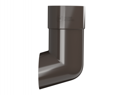 ТН слив трубы (D125/82), темно-коричневый, шт.