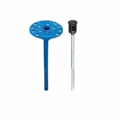 Дюбель фасадный EVOFAST ТД8/60М3-180 с забивным элементом из оцинкованной стали с термоголовой 350 шт