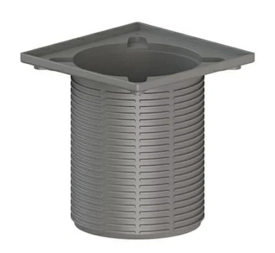 Воронка кровельная с обжимным фланцем и электрообогревом Татполимер ТП-03.100/6-Э