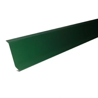 Планка примыкания, 19х45х15х10х2000, мм, 0,45 мм, PE, RAL 6005