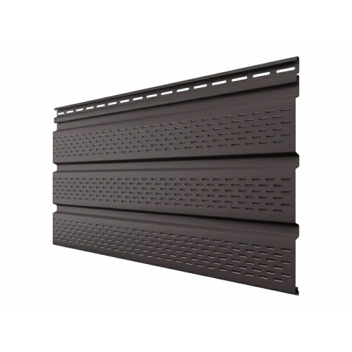 Софит ТЕХНОНИКОЛЬ полностью перфорированный Пекан, 3 м