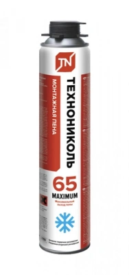 Пена монтажная профессиональная ТЕХНОНИКОЛЬ 65 MAXIMUM зимняя