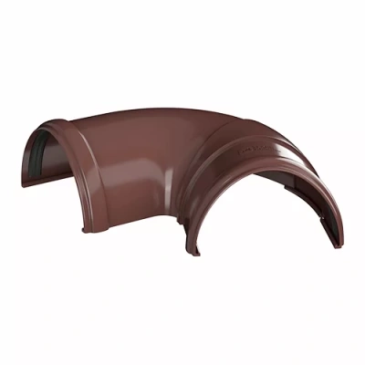 Угол желоба регулируемый ТЕХНОНИКОЛЬ 125/82, 90°-150°, темно-коричневый