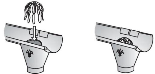 Сетка воронки Aquasystem 90/125 RR 32 паук