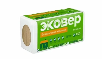 Плита минераловатная Эковер Кровля Низ Оптима 1000х600х50 мм, 4,8 м2