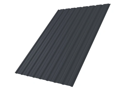 Профнастил Grand Line С10B, 1180 мм, 0,45 мм, PE, RAL 7024