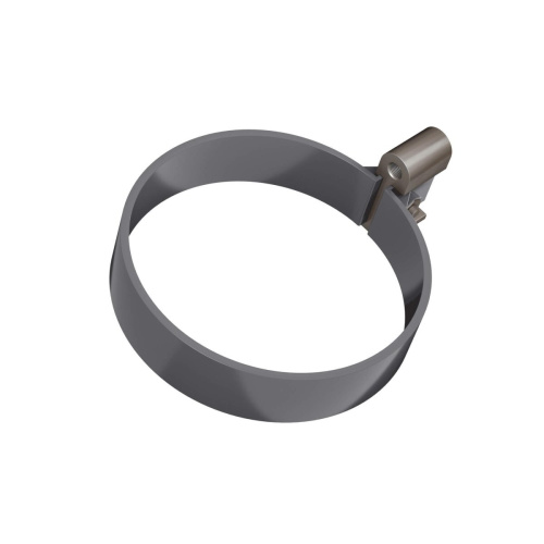 Хомут трубы универсальный ТЕХНОНИКОЛЬ МАКСИ 152/100, дюбель L=180, графитово-серый