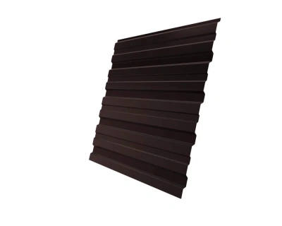 Профнастил Grand Line С10B, 1180 мм, 0,5 мм, Satin, RAL 8017