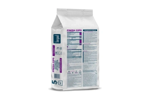Шпатлевка финишная гипсовая Bergauf Finish Gips 5 кг
