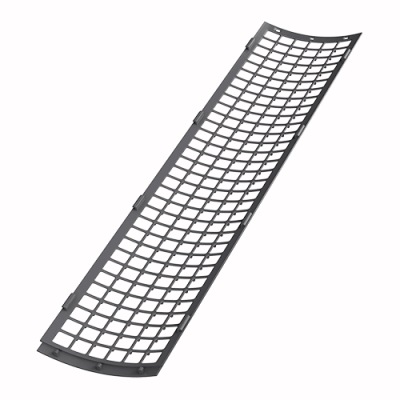 Решетка желоба ТЕХНОНИКОЛЬ ПВХ 125/82, 0,6 м, серый