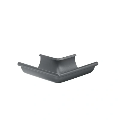 Угол желоба внешний Aquasystem Система 125/90 AS, 90°, PU Matt, RAL 7024