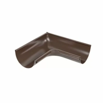 Угол желоба Aquasystem 90/125 RAL 8017 внутренний