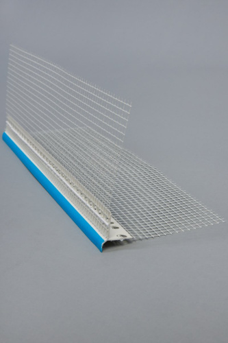 Профиль-капельник ПВХ с армирующей сеткой BELLA-PLAST 100х100х2500 мм