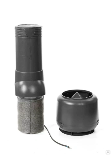 Вентиляционный выход изолированный ТЕХНОНИКОЛЬ Вентиляция ТУРБО, D=125/160 мм, серый