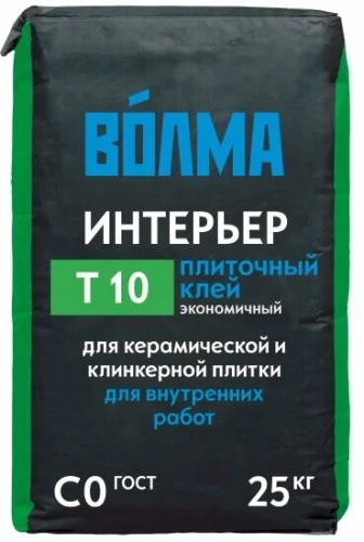 Клей плиточный Волма Интерьер 25 кг