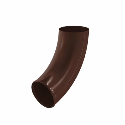 Отвод трубы Aquasystem Комфорт 125/90, PE-Double, RAL 8017