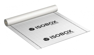 Пленка гидроветрозащитная ISOBOX А, 70-90 г/м2, 1,6х44 м, 70 м2
