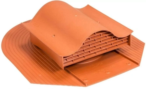 Аэратор кровельный Vilpe Huopa KTV, RAL 8004, кирпичный
