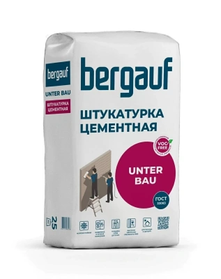 Штукатурка цементная Bergauf Unter Bau 25 кг