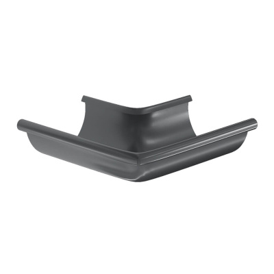 Угол желоба внешний 90 градусов Aquasystem Комфорт 125/90 PE-Double RAL 7024