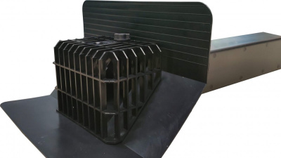 Воронка парапетная квадратного сечения с галтелью ТЕХНОНИКОЛЬ, 100x100x600 мм