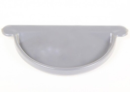 Заглушка жeлоба Grand Line 125/90, RAL 9003