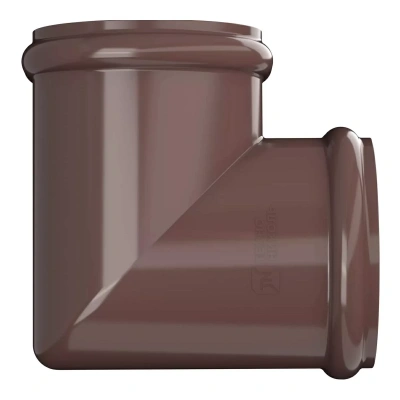 Угол желоба ТЕХНОНИКОЛЬ Оптима 120/80, 90°, темно-коричневый
