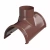 Воронка желоба ТЕХНОНИКОЛЬ 125/82, коричневый