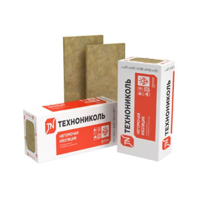 Плита минераловатная ТЕХНОНИКОЛЬ Технофас 1200х600х50 мм, 6 шт