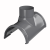 Воронка желоба ТЕХНОНИКОЛЬ 125/82, серый