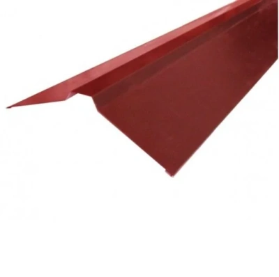 Планка конька плоского МЕТАЛЛ ПРОФИЛЬ 150х150х2000х0,5 мм PE RAL 3005