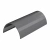 Желоб водосточный ТЕХНОНИКОЛЬ ПВХ 125/82, 1,5 м, серый